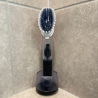 OXO Good Grips Soap Dispensing Dish Brush, Black