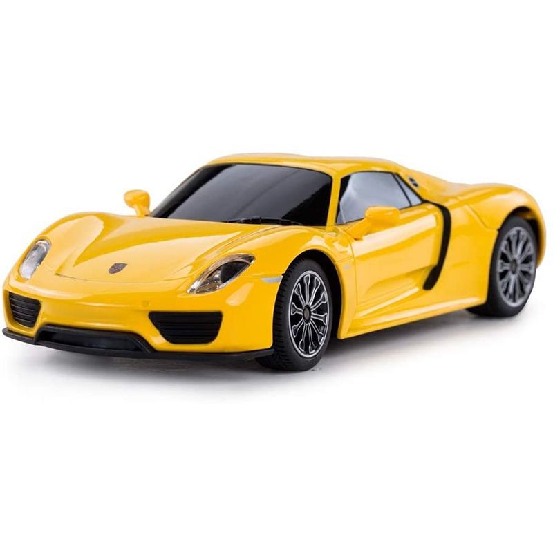 Link Worldwide Ready! Set! Go! Link 1:24 Scale Porsche 918 Spyder Remote Control Toy Car For Kids - Yellow, 2 of 6