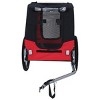 LAOTIES Large Folding Dog Bike Trailer,Pet Carrier with Steel Frame and All Terrain Wheels for Outdoor Use - 4 of 4