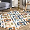 Nuloom Indoor/Outdoor Transitional Labyrinth Area Rug - 2 of 4