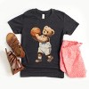 The Juniper Shop Watercolor Basketball Bear Youth Short Sleeve Tee - 3 of 4