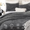 BAGOKIE Fleece Fluffy Comforter Set 2/3 Pieces Bedding Set with Comforter & Pillowcase - 4 of 4