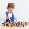The Freckled Frog My Family - Set of 30 - Ages 1+ - Inclusive Wooden Blocks for Toddlers - 2 of 4
