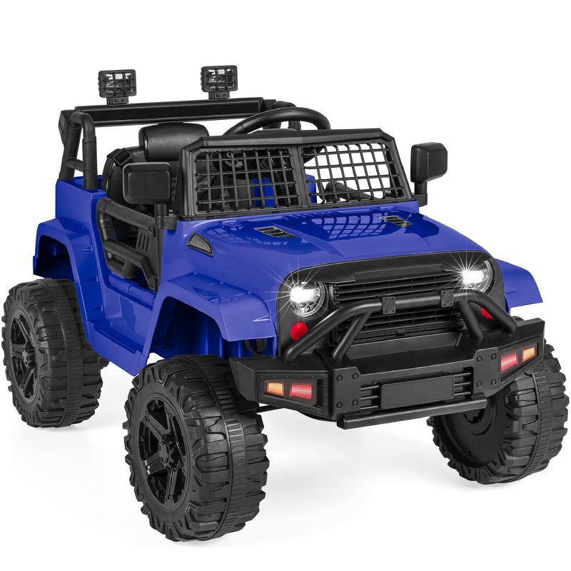 Best Choice Products 12V Kids Ride On Truck Car w/ Parent Remote Control, Spring Suspension, LED Lights, 1 of 9