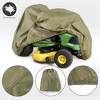 Pyle Armor Shield Lawn Tractor Mower Protective Storage Cover - PCVLTR11, Universal Size - 2 of 4