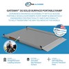 EZ-ACCESS GATEWAY 3G Aluminum Portable Wheelchair Mobility Device Ramp with Textured Surface and Self Adjusting Bottom Transition Plates - 4 of 4