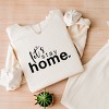 Simply Sage Market Let's Stay Home Lightweight Garment Dyed Sweatshirt - 3 of 4