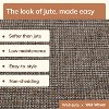 Well Woven Well-Jute Flatweave Airedale Crossweave Area Rug Grey & Beige - 3 of 4