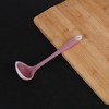 Unique Bargains Silicone Heat Resistant Ergonomic Handle Non-Stick Soup Kitchen Spoon 8.3 Inch 1 Pc - 2 of 4