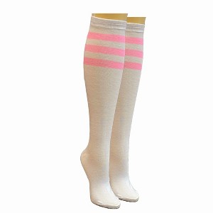 Retro Stripe Pattern Knee High Socks from the Sock Panda (Women's Sizes, Adult Medium) - 1 of 4