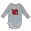 NCAA Utah Utes Boys' 2pk Long Sleeve Bodysuit - 3 of 3