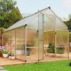 GustoWave 8x12 ft Outdoor Polycarbonate Greenhouse for Garden, Backyard, Patio, or Lawn - 3 of 4