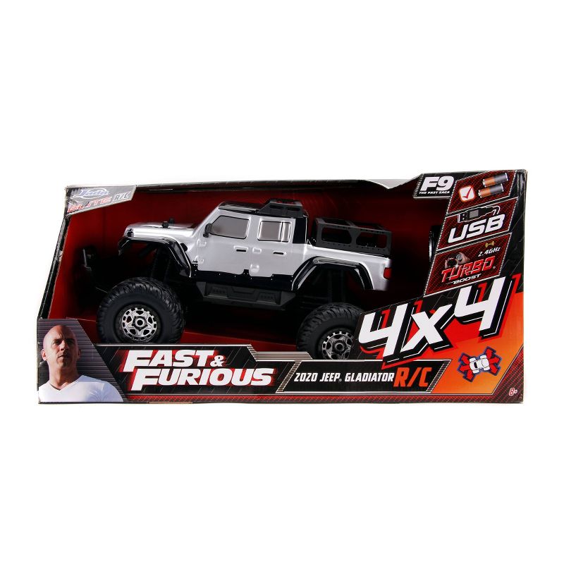 Fast and Furious Elite 4x4 RC 2020 Jeep Gladiator 1:12 Scale Remote Control Car 2.4 Ghz, 6 of 7