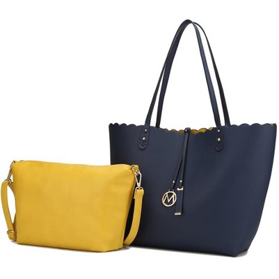 navy yellow
