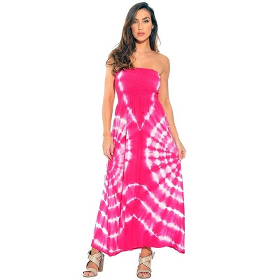 Riviera Sun Strapless Tube Maxi Dress Summer Dresses