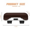 TruAIR Car Sun Visor Sunglasses Holder, Soft Eyeglasses Storage Case Organizer Box - 3 of 4