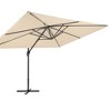 Sonkuki 11.5×9FT Offset Outdoor Patio Aluminum Cantilever Umbrella with Infinite Canopy Angle Adjustment - 2 of 4