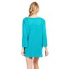 Women's Jacquard 3/4 Sleeve Tunic - Eco Swim - 2 of 3
