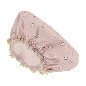Unique Bargains Women's Cat Pattern Bath Cap 1 Pc - 1 of 3
