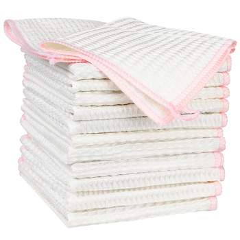 Unique Bargains Soft Reusable Absorbent Lint Free Lightweight Kitchen Towel 11" x 11"