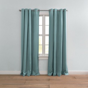 BrylaneHome BH Studio Room-Darkening Grommet Panel - 1 of 4