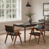 Art Leon Set of 2 Modernist Dining Chair Inspired by Capitol Complex Chairs - 3 of 3