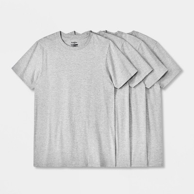 Men's Short Sleeve Crewneck T-Shirt - Goodfellow & Co™ Heathered Gray