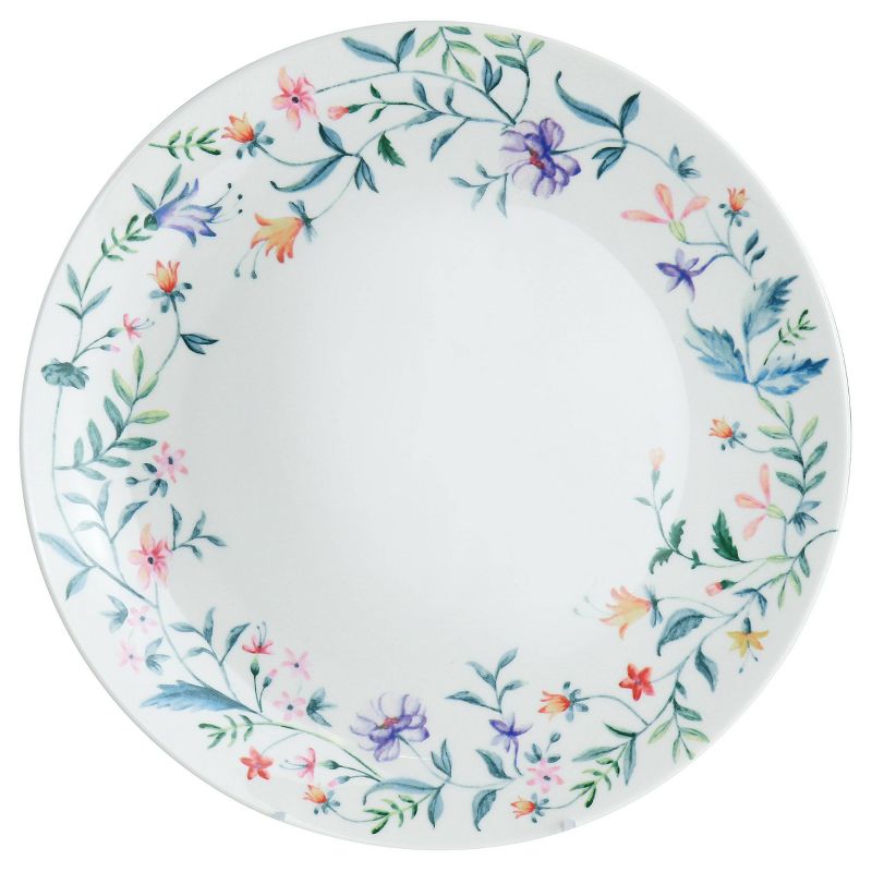 16pc Gibson Home Butterfly Floral Fine Ceramic Dinnerware Set - Gibson, 3 of 9