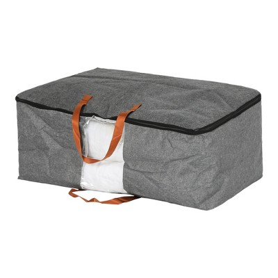 REGALWOVEN Sturdy Fabric Organizing Bedroom Comforter Storage Bags with Handles