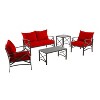 Saint Birch 5-Piece Outdoor Conversation Set - 2 of 4