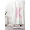 Deny Designs April Lane Art Block Monogram Memory Foam Bath Mat - 4 of 4
