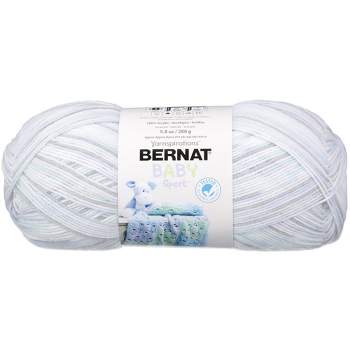 Bernat Handicrafter Cotton Ombres Yarn - Blue Camo