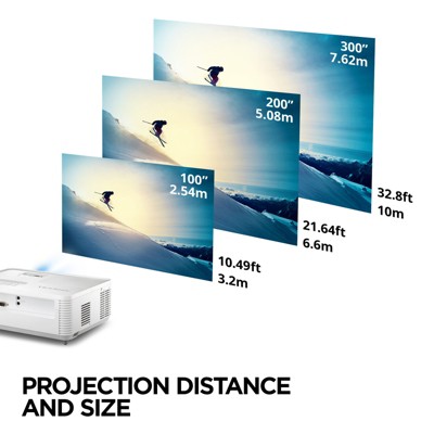 ViewSonic PA503HD 1080p White DLP Projector with HDMI and USB