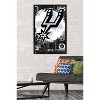Trends International NBA San Antonio Spurs - Maximalist Logo 23 Framed Wall Poster Prints - 2 of 4