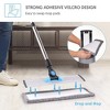 JANSNO Microfiber Dust & Wet Flat Mop with 4 Washable Pads for Hardwood Floors - 2 of 4