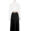INSPIRE CHIC Women's Rhinestones Pearl Buckle Fashion Sweet Belts - 4 of 4