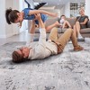 Kumasinova Stain-Resistant Area Rug, Non-Shedding Door Mat, Kid & Pet-Friendly, GrayMulti Abstract Area Rug for Living Room, Latex-Free Cotton Backing - 2 of 4