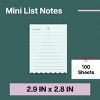 Noted by Post-it 3"x4" Ho Ho Whoa List Note Green Gifting - 2 of 4
