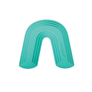 PetShop by Fringe Studio Color Me Happy Dog Horseshoe Plush Toy - Turquoise Blue - 1 of 3
