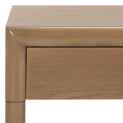 Rune Medium Wood Rectangular Coffee Table with Storage Drawers