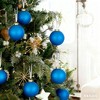 COZONY 25-Piece 6cm Velvet Christmas Ornament Balls Set for Tree and Home Decor - 3 of 4