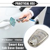 Unique Bargains Compatible 4 Button Car Key Fob Cover for Cadillac Escalade ATS CTS - 2 of 4