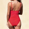 Women's Floral V Neck One Piece Swimsuit - Cupshe - 2 of 4