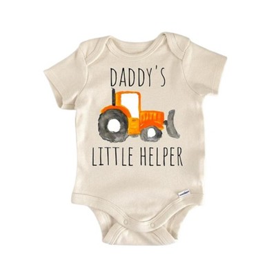 Bulldozer Excavator Constructipon - Baby Boy Girl Clothes Infant Onesie® Funny Cute GS1