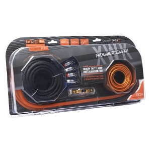PowerBass XWK-40 - 4 Gauge Premium OFC Amplifier Wiring Kit - 1 of 2