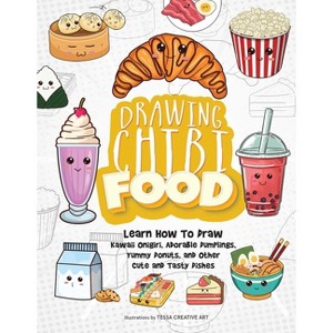 Drawing Chibi Food - (How to Draw Books) (Paperback) - 1 of 1