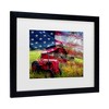 Trademark Fine Art - Celebrate Life Gallery Stars and Stripes Forever Matted Framed Art - 3 of 4