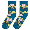 Cool Socks, Blue, Funny Novelty Socks, Large - 4 of 4