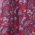 classic red paisley