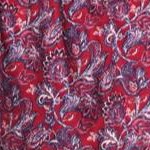 classic red paisley